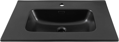 Раковина Aquanet Flat 70 черная матовая 00329254 Раковина Aquanet Flat 70 черная матовая 00329254