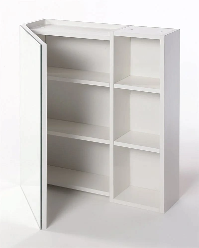 Зеркальный шкаф Orange Sistema ST-60ZSW универсальный, белый Зеркальный шкаф Orange Sistema ST-60ZSW универсальный, белый