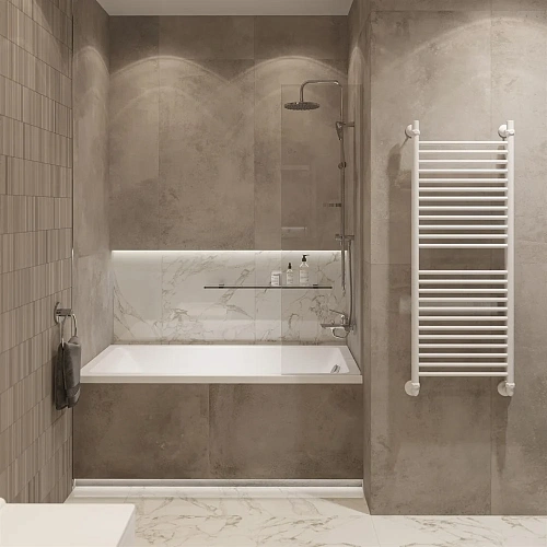 Шторка на ванну DIWO Ростов 4GW014 неподвижная, 40x150 556116 Шторка на ванну DIWO Ростов 4GW014 неподвижная, 40x150 556116