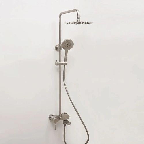 Душевая система WasserKRAFT A14201 никель Душевая система WasserKRAFT A14201 никель