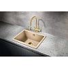 Кухонная мойка Milacio Leon 55 Cuarzo (MC.77084) бежевый Кухонная мойка Milacio Leon 55 Cuarzo (MC.77084) бежевый