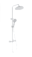 Душевая система Wonzon & Woghand с термостатом, белый матовый (WW-B3013-T1-MW) Душевая система Wonzon & Woghand с термостатом, белый матовый (WW-B3013-T1-MW)