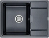 Кухонная мойка Paulmark WEIMAR, PM216550-BLM, черный металлик, 650х500 мм