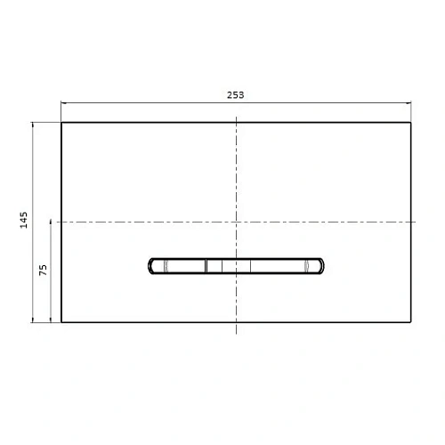 Клавиша смыва Villeroy & Boch ViConnect 9221 60 RA (922160RA) (стекло, серый глянцевый) Клавиша смыва Villeroy & Boch ViConnect 9221 60 RA (922160RA) (стекло, серый глянцевый)