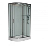 Душевая кабина Frank F418R правосторонняя Brilliant полированный хром профиль 100x80 165009 Душевая кабина Frank F418R правосторонняя Brilliant полированный хром профиль 100x80 165009