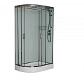 Душевая кабина Frank F418R правосторонняя Brilliant полированный хром профиль 100x80 165009 Душевая кабина Frank F418R правосторонняя Brilliant полированный хром профиль 100x80 165009