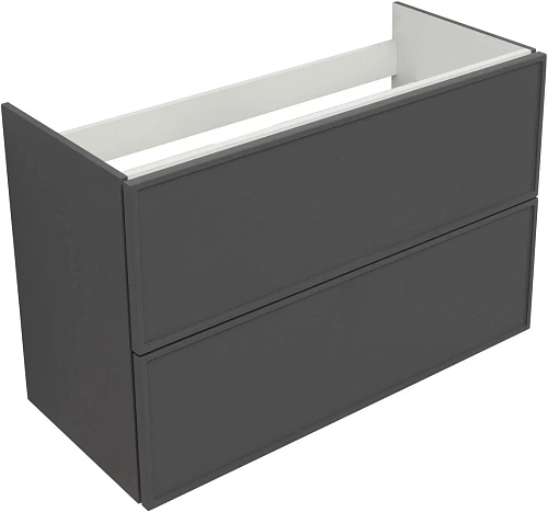 Тумба под раковину Aquanet Арт 90 ясень графит 00329613 напольная/подвесная Тумба под раковину Aquanet Арт 90 ясень графит 00329613 напольная/подвесная