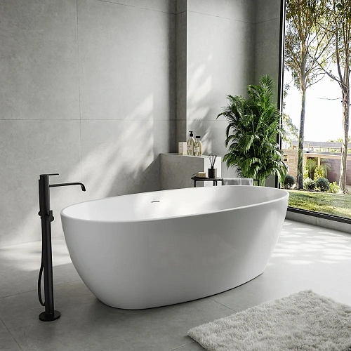 Акриловая ванна ABBER AB9504 белая Акриловая ванна ABBER AB9504 белая