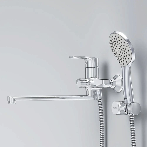 Смеситель для ванны AM.PM Gem F90A95000 хром Смеситель для ванны AM.PM Gem F90A95000 хром