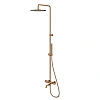 Душевая система WHITECROSS Y Y1234CPB термостатическая, брашированная медь