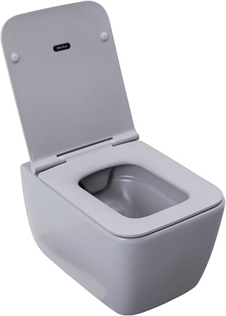 Унитаз подвесной Allen Brau Liberty 4.33007.AN с крышкой, антрацит