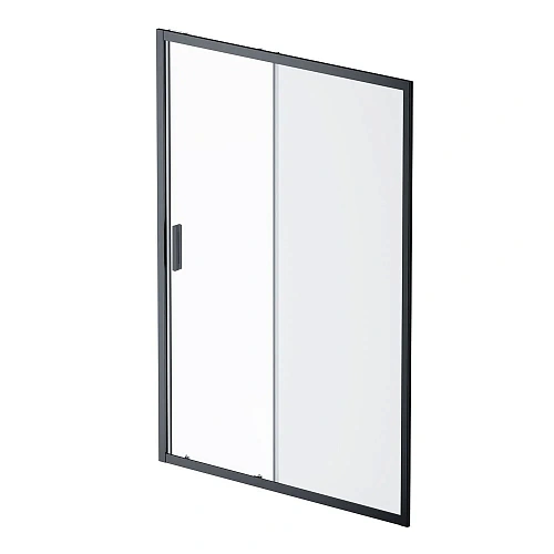 Душевая дверь AM.PM Gem W90G-140-1-195BM 140х195, стекло матовое, профиль черный матовый Душевая дверь AM.PM Gem W90G-140-1-195BM 140х195, стекло матовое, профиль черный матовый