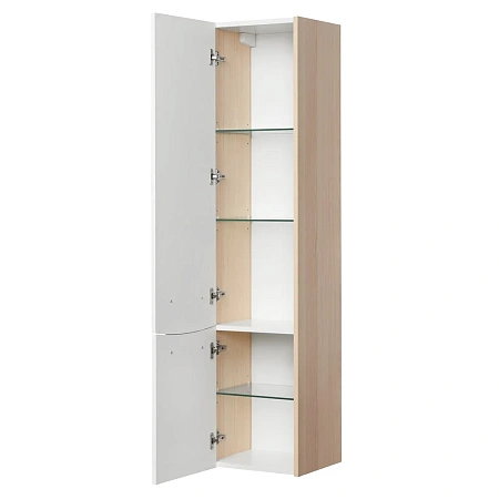 Шкаф-пенал Aquaton Инфинити подвесной левая ясень коимбра 1A192303IFSCL Шкаф-пенал Aquaton Инфинити подвесной левая ясень коимбра 1A192303IFSCL