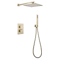 Душевая система ABBER Daheim AF8251G скрытого монтажа без излива, термостат, золото матовое Душевая система ABBER Daheim AF8251G скрытого монтажа без излива, термостат, золото матовое
