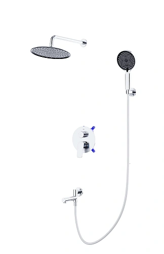 Душевая система BelBagno MARINO-VDSET-CRM встраиваемая хром Душевая система BelBagno MARINO-VDSET-CRM встраиваемая хром