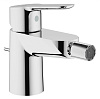Картинка анонса товара «смеситель для биде grohe bauedge с донным клапаном и ограничением расхода воды, хром (23331000)»