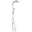Детальная картинка товара «душевая система hansgrohe crometta e 240 1jet showerpipe reno ecosmart 27289000»