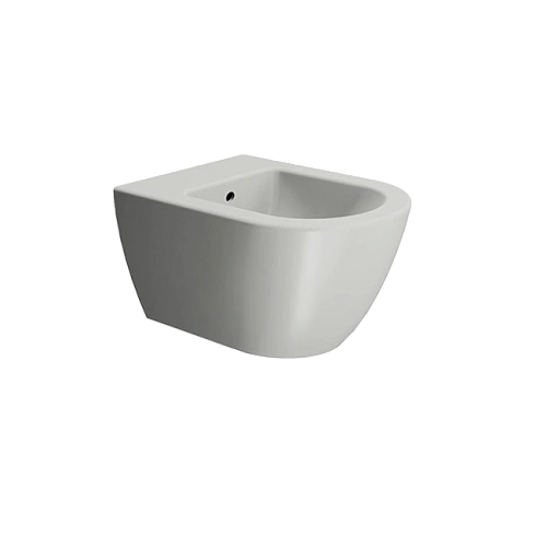 Биде подвесное GSI PURA серый матовый (8864117) Биде подвесное GSI PURA серый матовый (8864117)