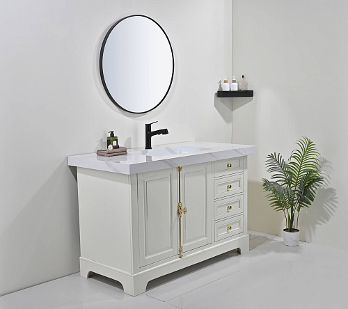 Полка Aquatek AQ4976MB черный матовый Полка Aquatek AQ4976MB черный матовый