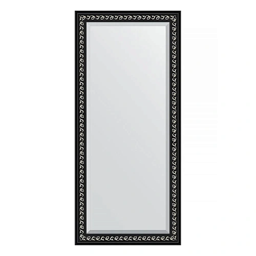 Зеркало в багетной раме Evoform Exclusive BY 1205 75 x 165 см, черный ардеко Зеркало в багетной раме Evoform Exclusive BY 1205 75 x 165 см, черный ардеко