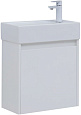 Тумба под раковину Aquanet Nova Lite 50 белый глянец (1 дверца) 00298853 Тумба под раковину Aquanet Nova Lite 50 белый глянец (1 дверца) 00298853