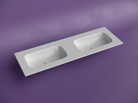 Раковина Ceramica Nova Grace CN7022wx мебельная 1410x457x137 с двумя чашами без отверстий под смеситель белый Раковина Ceramica Nova Grace CN7022wx мебельная 1410x457x137 с двумя чашами без отверстий под смеситель белый