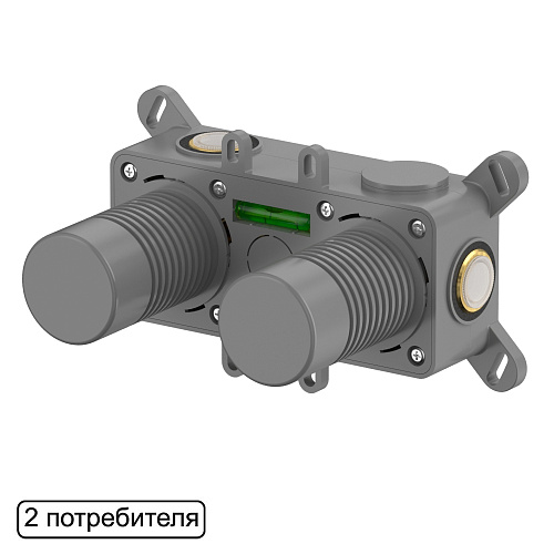Скрытая часть смесителя WHITECROSS Y1242 1-Y1242 на 2 потребителя Скрытая часть смесителя WHITECROSS Y1242 1-Y1242 на 2 потребителя