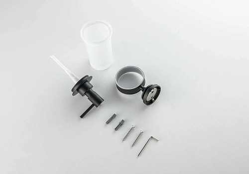 Дозатор жидкого мыла Aquatek КЛАССИК AQ4505MB черный матовый Дозатор жидкого мыла Aquatek КЛАССИК AQ4505MB черный матовый