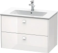 Тумба под раковину Duravit Brioso BR410202222 подвесная 82 см белый матовый Тумба под раковину Duravit Brioso BR410202222 подвесная 82 см белый матовый