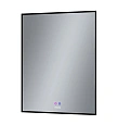 Зеркало GROSSMAN PRAGMA-норма BLACK (600x800x45) LED с сенсорным выключателем и подогревом 1860802 Зеркало GROSSMAN PRAGMA-норма BLACK (600x800x45) LED с сенсорным выключателем и подогревом 1860802