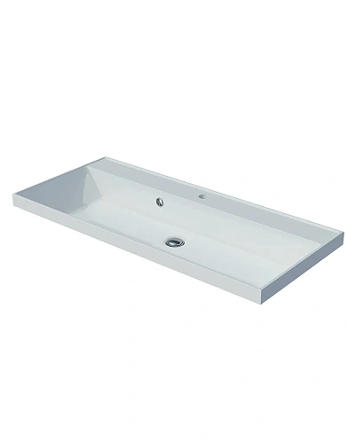 Тумба с раковиной Orange Line Li-100Tuw+RA100 подвесная белый матовый Тумба с раковиной Orange Line Li-100Tuw+RA100 подвесная белый матовый