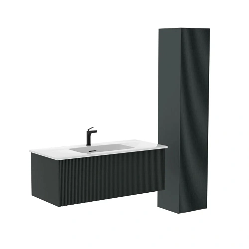 Шкаф-пенал La Fenice Terra Grigio 30 FNC-05-TER-G-30 серый Шкаф-пенал La Fenice Terra Grigio 30 FNC-05-TER-G-30 серый