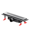 Картинка анонса товара «душевой лоток am.pm prime flow w02sc-p11-040-01sb flow cut gradient 40см, сталь матовая»