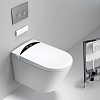 Унитаз SMART Timo TЕ-751 (580x380x420) с функцией биде подвесной с инсталляцией и хромированной кнопкой Унитаз SMART Timo TЕ-751 (580x380x420) с функцией биде подвесной с инсталляцией и хромированной кнопкой