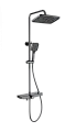 Душевая система Wonzon & Woghand с термостатом, темный графит (WW-B3098-A-BGG) Душевая система Wonzon & Woghand с термостатом, темный графит (WW-B3098-A-BGG)