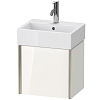 Картинка анонса товара «тумба под раковину duravit xviu xv4231rb122 подвесная 43.4 см белая глянцевый»