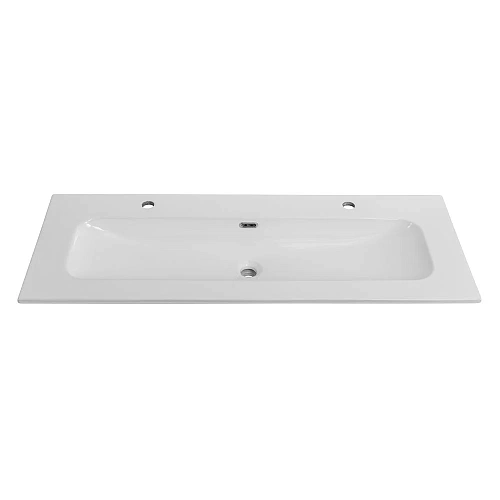 Раковина CEZARES CZR-8073-120-1-2 белый 1210x460 керамика Раковина CEZARES CZR-8073-120-1-2 белый 1210x460 керамика