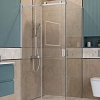 Душевой уголок BelBagno SOFT_CLOSE-2-A-1-100-C-Cr 100x100 см, профиль хром, стекло прозрачное Душевой уголок BelBagno SOFT_CLOSE-2-A-1-100-C-Cr 100x100 см, профиль хром, стекло прозрачное