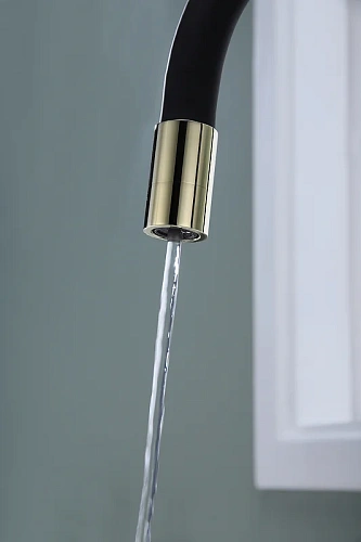 Смеситель для кухни Paulmark Salix золото Sa213419-G Смеситель для кухни Paulmark Salix золото Sa213419-G