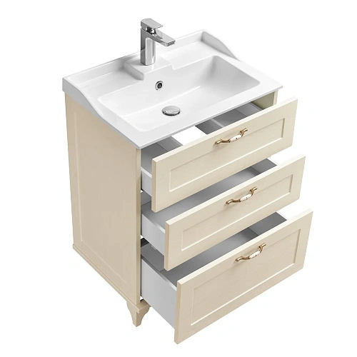 Тумба под раковину Aquaton Леон 65 Н дуб бежевый 1A194601LBPR0 Тумба под раковину Aquaton Леон 65 Н дуб бежевый 1A194601LBPR0