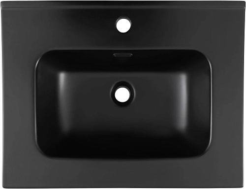 Раковина Aquanet Flat 60 черная матовая 00329253 Раковина Aquanet Flat 60 черная матовая 00329253