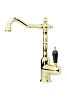 Смеситель для кухни Boheme TRADIZIONALE ORO черная керамика 102-BLC золото Смеситель для кухни Boheme TRADIZIONALE ORO черная керамика 102-BLC золото