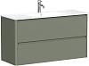 Тумба под раковину Allen Brau Gravity 120 1.370011.CGM олива матовый