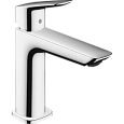 Смеситель для раковины Hansgrohe Logis 110 Fine CoolStart без сливного гарнитура 71253000, хром Смеситель для раковины Hansgrohe Logis 110 Fine CoolStart без сливного гарнитура 71253000, хром
