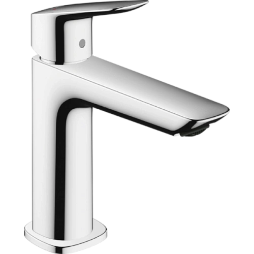 Смеситель для раковины Hansgrohe Logis 110 Fine CoolStart без сливного гарнитура 71253000, хром Смеситель для раковины Hansgrohe Logis 110 Fine CoolStart без сливного гарнитура 71253000, хром