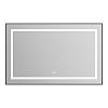 Картинка анонса товара «зеркало belbagno spc-kraft-1085-685-tch-warm-nero 1085x32x685 мм с подсветкой сенсорным выключателем и подогревом»