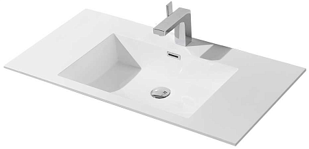 Раковина Vincea VCB-13100W из искусственного камня, цвет белый Раковина Vincea VCB-13100W из искусственного камня, цвет белый