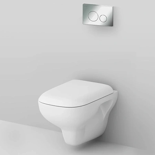 Комплект унитаза AM.PM Like FlashClean IS49051.801700 с инсталляцией, сиденьем микролифт и клавишей Комплект унитаза AM.PM Like FlashClean IS49051.801700 с инсталляцией, сиденьем микролифт и клавишей