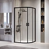 Душевой уголок RGW PA-52B 800x800 мм 03085288-14 черный Easy Clean