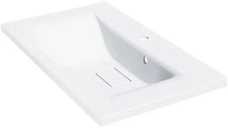 Раковина Vincea VCB-3M750W из искусственного камня, цвет белый Раковина Vincea VCB-3M750W из искусственного камня, цвет белый